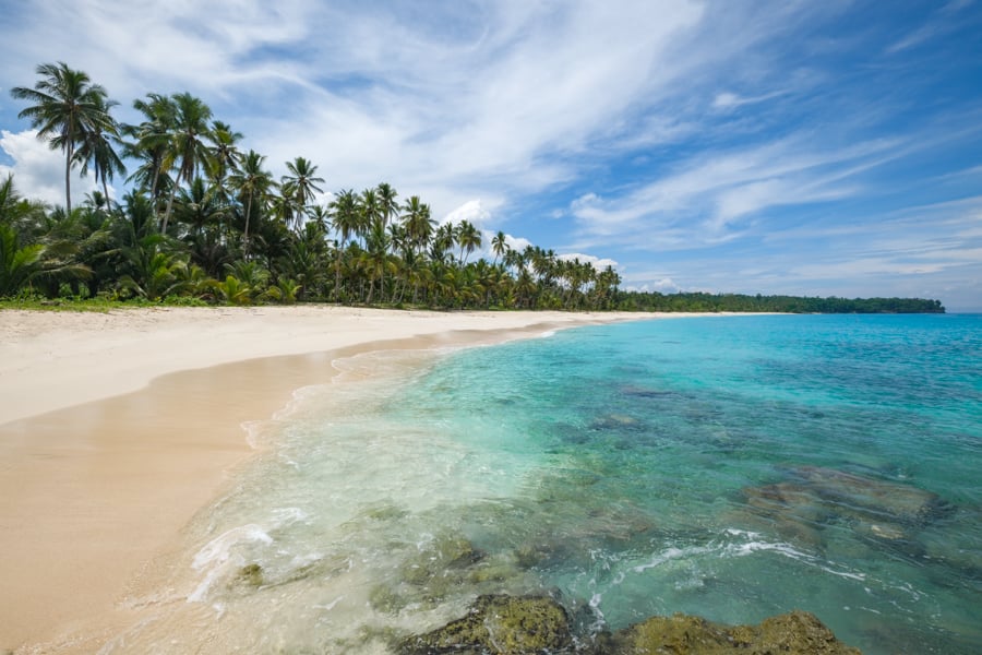 Pantai Mandel Beach Banggai Islands Luwuk Sulawesi Indonesia Travel Guide Itinerary