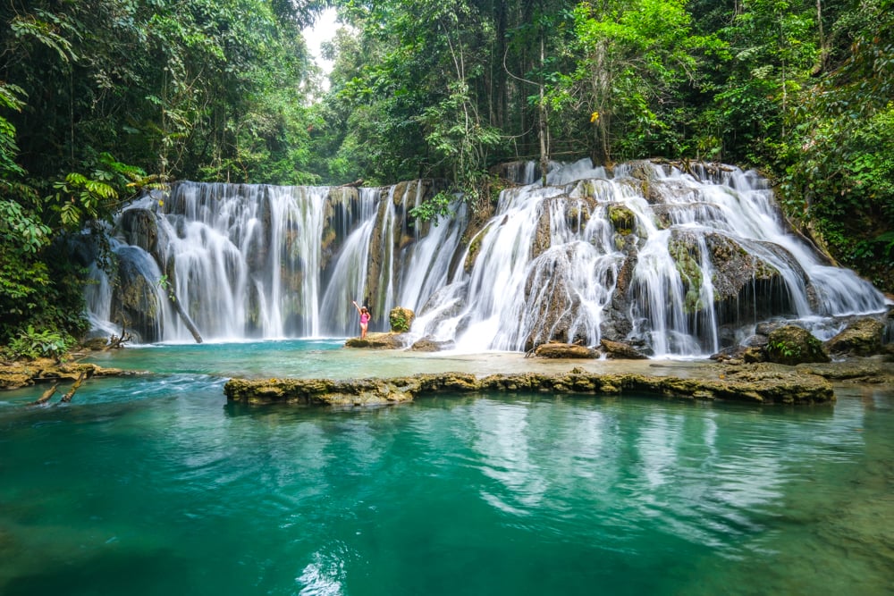 Air Terjun Piala Waterfall Luwuk Banggai Islands Sulawesi Indonesia Travel Guide Itinerary